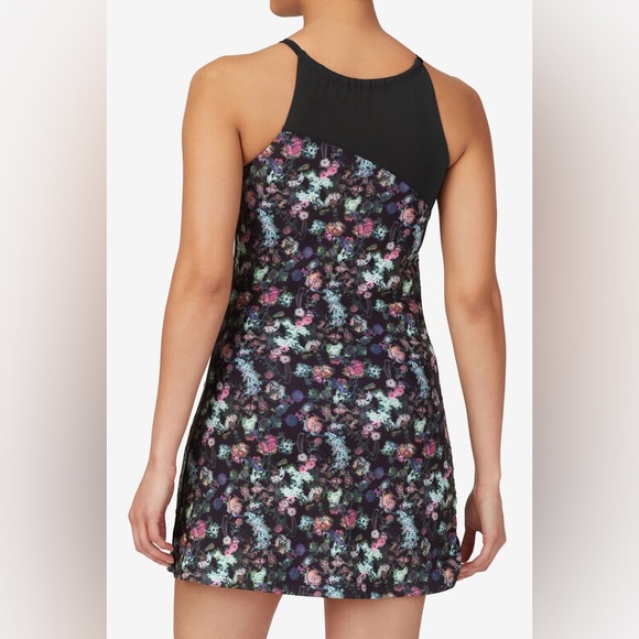 NWOT FILA Women's Kick Serve Printed Halter Dress XL - Picture 3 of 8